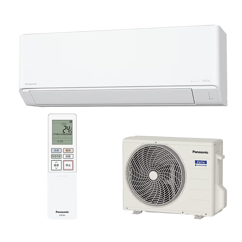パナソニック エアコン エオリア CS-565DJ2-W おもに18畳用 200 V 5.6 kW クリスタルホワイト Panasonic ルームエアコン