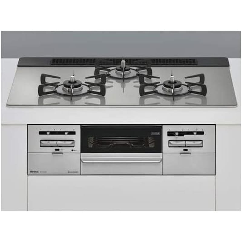 【都市ガス用】 リンナイ SENCE ビルトインガスコンロ シルキーシルバー RS71W36T2RVW