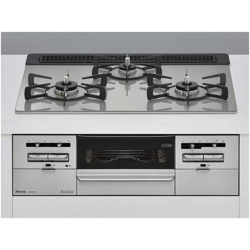 【プロパンガス用】リンナイ Rinnai  ビルトインガスコンロ SENCE シルキーシルバー RS31W36T2RVW-LPG