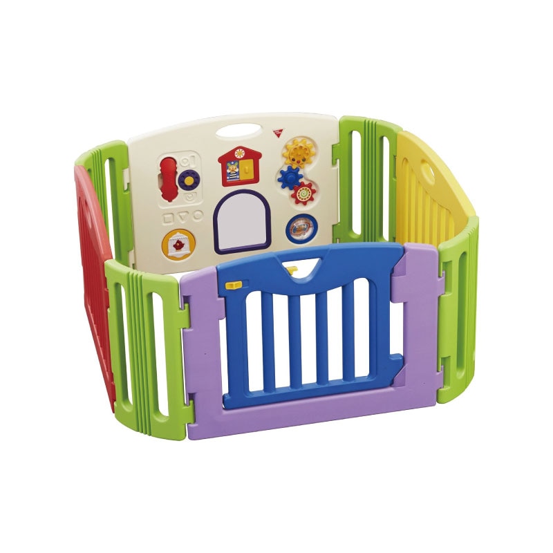 NIHONIKUJI 日本育児 ミュージカルキッズランド スクエア 四角型 室内用ベビーサークル