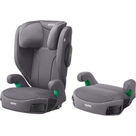 Aprica アップリカ ジュニアシート RideCrew AB グレー