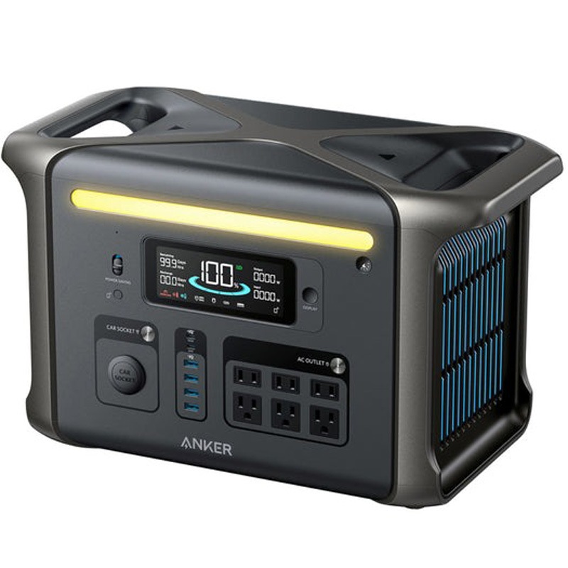 Anker Solix F1500 ポータブル電源 大容量1536Wh 超急速充電 長寿命 防災対応