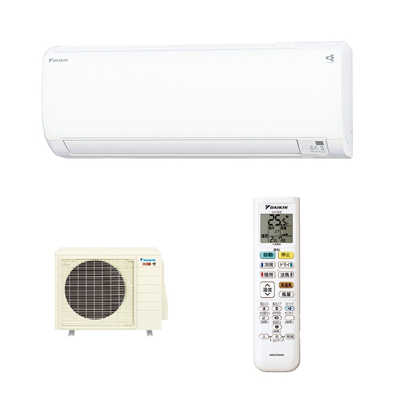 ダイキン DAIKIN スゴ暖 KXシリーズ エアコン S285ATKP-W ホワイト 主