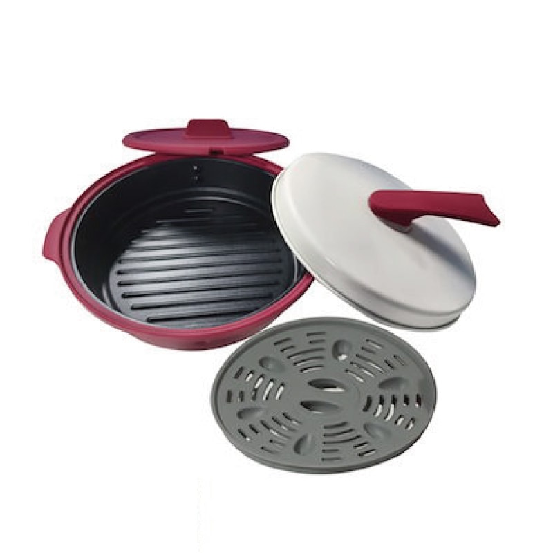 TOKYO KIKAKU 東京企画販売 電子レンジ調理器 TKTC-08 両面焼き 蒸しプレート付 食洗機対応