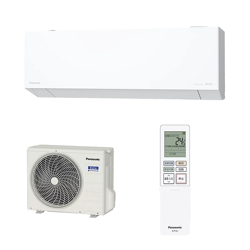 パナソニック エアコン 10畳 エオリア 2.8kW 100V クリスタルホワイト CS-285DEX-W