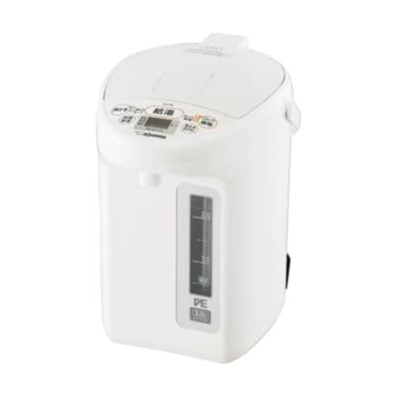 ZOJIRUSHI 象印 VE電気まほうびん CV-TE30-WA 3.0L ホワイト スピード沸とう 省エネ保温 電気ポット