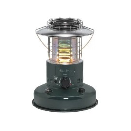 トヨトミ 石油ストーブ 対流形 木造7畳 コンクリート9畳 ダークグリーン レインボーストーブ ランタン調 RL-2524-G