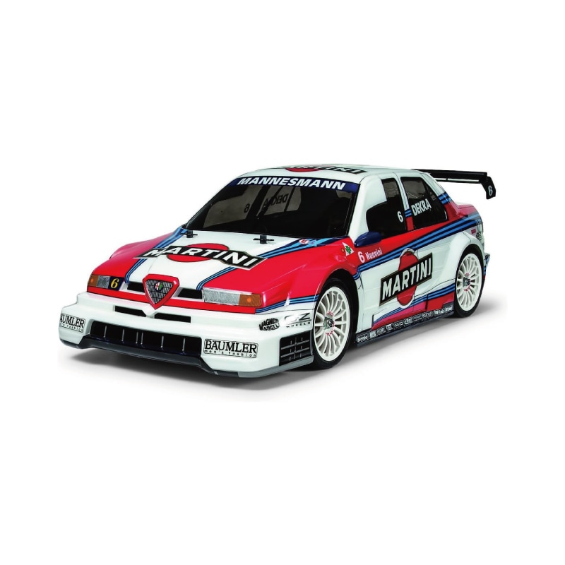 TAMIYA タミヤ TT-02 アルファロメオ155V6TIマルティーニ 1/10 電動RCカー 組立キット 4WDシャーシ搭載