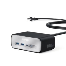 Anker Charging Station 急速充電対応電源タップ A91C4N11 7-in-1 100W PowerIQ3.0対応 ブラック