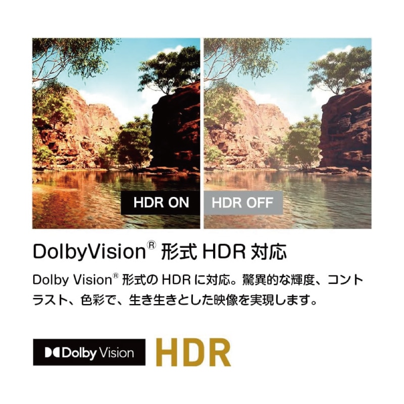 オリオン 50インチ 4K液晶スマートテレビ Google TV HDR10 Dolby Audio対応 OLS50RD10の4枚目画像