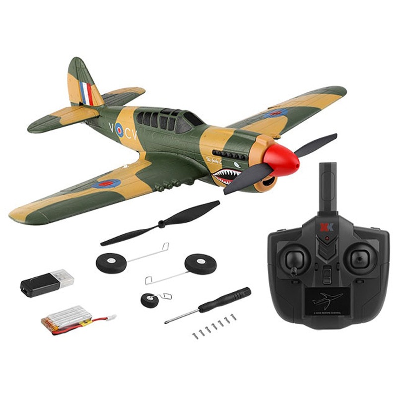 ハイテックマルチプレックスジャパン 2.4GHz エアープレーン A220 P-40 Fighter RTFキット