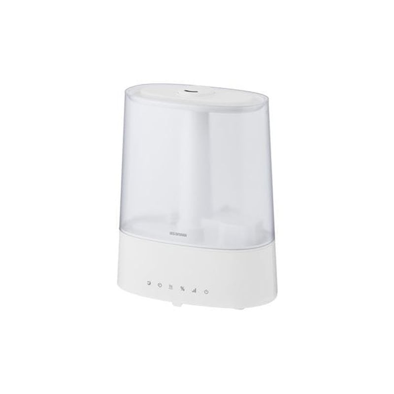 アイリスオーヤマ ハイブリッド加湿器 AHM-HUT55A-W 木造9畳 プレハブ15畳 ホワイト 上部給水