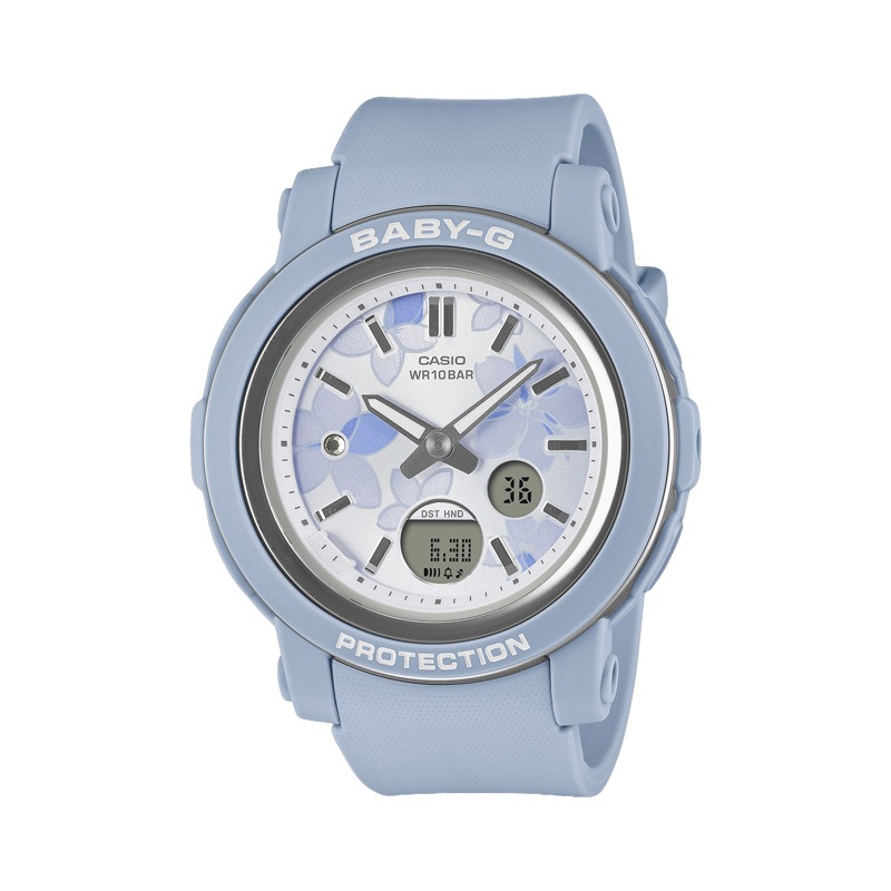 CASIO カシオ BABY-G BGA-290FL-2AJF 花柄フェイス 耐衝撃構造 10気圧防水 ワールドタイム搭載