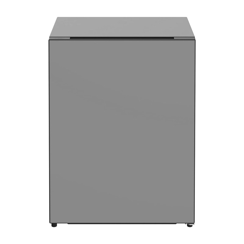 日立 冷蔵庫 Chiiil 73L 左開き 1ドア グラファイト コンパクト設計 省スペース 小型 R-MR7SL(H)