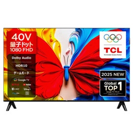 TCL 40インチ フルHD液晶テレビ S5Kシリーズ 量子ドット採用 40S5K スリムデザイン