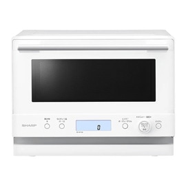 シャープ PLAINLY オーブンレンジ RE-WF186-W 18L フラット庫内 250℃ コンパクト ホワイト