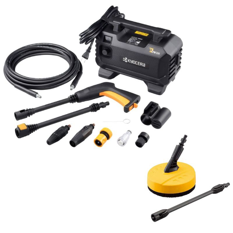 KYOCERA 京セラ 高圧洗浄機 AJPN-1220 + 泡ノズル（タンク容量500ml