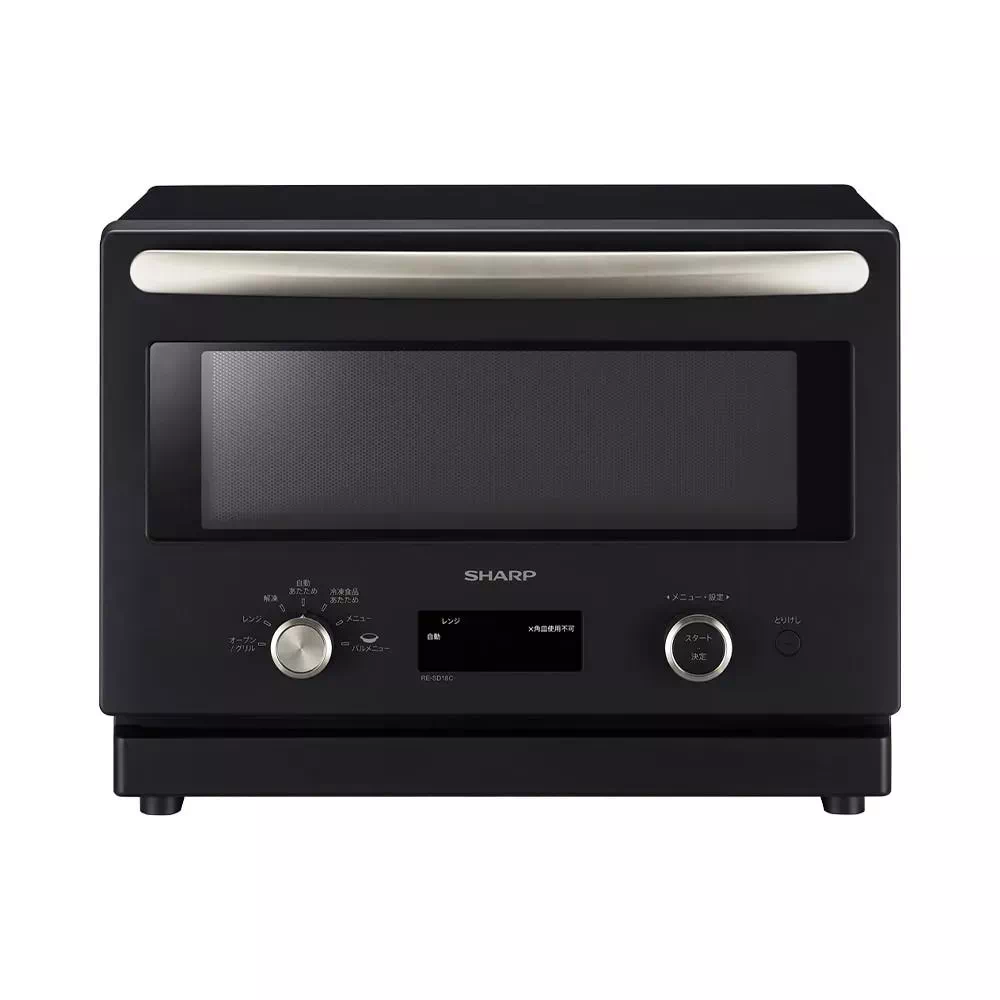 SHARP オーブンレンジ RE-SD18C ブラック 18L シャープ