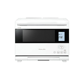 シャープ ヘルシオ ウォーターオーブン AX-U1C-W 26L 過熱水蒸気 フラット庫内 250℃ ホワイト