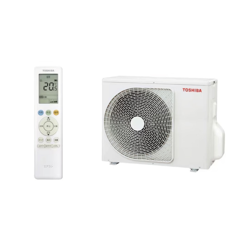 RAS-U221M(W) 東芝 エアコン 6畳 2.2kW 100V ホワイト