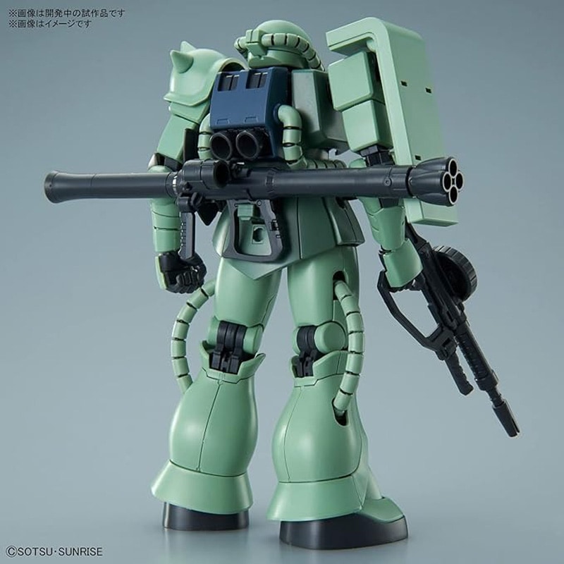 2553796 バンダイ HG 機動戦士ガンダム ザクII 1/144 スケール 色分け
