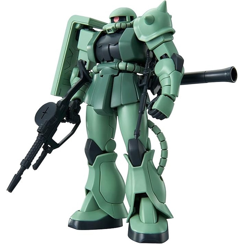 バンダイ HG 機動戦士ガンダム ザクII 1/144 色分け済み