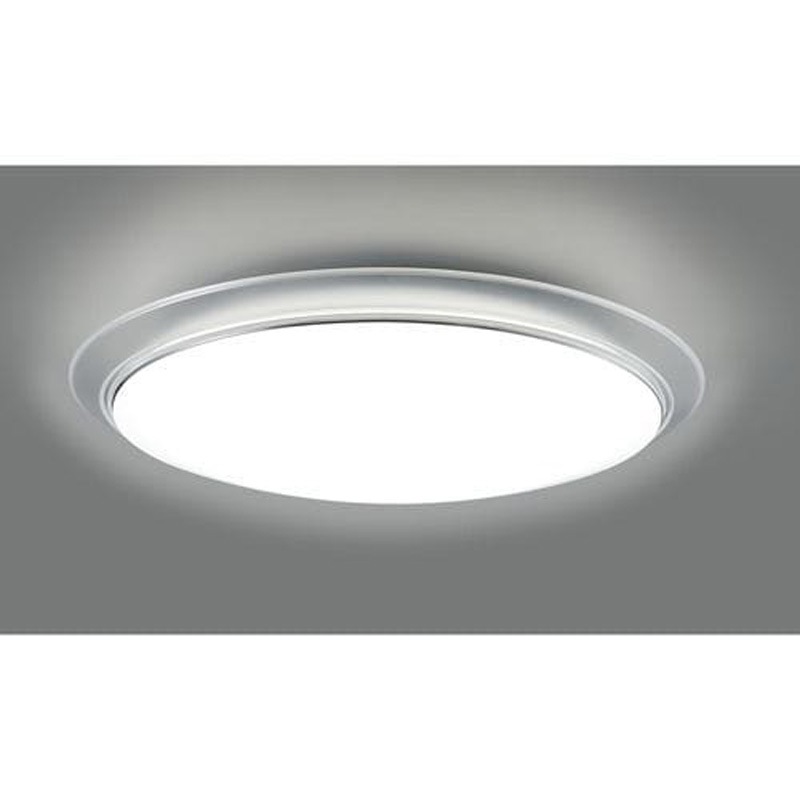 東芝 LEDシーリングライト 12畳 調光調色 シルバー NLEH12058ELC