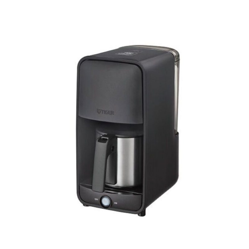 タイガー コーヒーメーカー マットブラック 濃度調節 フィルター 縦置き スリム ADC-G060(KM)