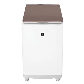 シャープ 洗濯乾燥機 ES-PW11J-T 11kg 縦型 穴なし槽 洗濯乾燥 大容量 ブラウン系