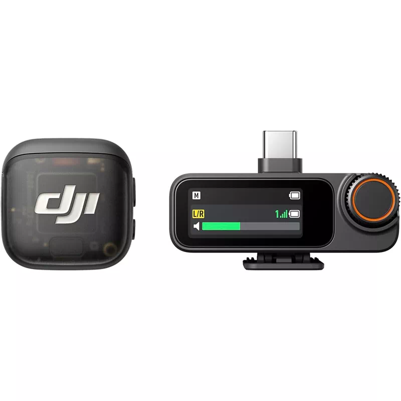 DJI ディージェーアイ DJI Mic 3 1 TX 1 RX ワイヤレスマイク ピンマイク iPhone／カメラ／Android用