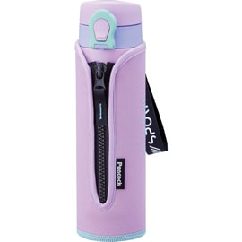 Peacock The-peacock ピーコック 魔法瓶 水筒 500ml マグボトル 保温 保冷 カバー付き パープル AMI-F50 AV