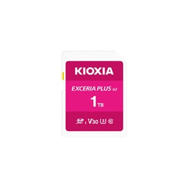 KIOXIA キオクシア EXCERIA PLUS G2 SDXC UHS-I メモリカード 1TB KSDH-B001T 高速4K撮影対応モデル