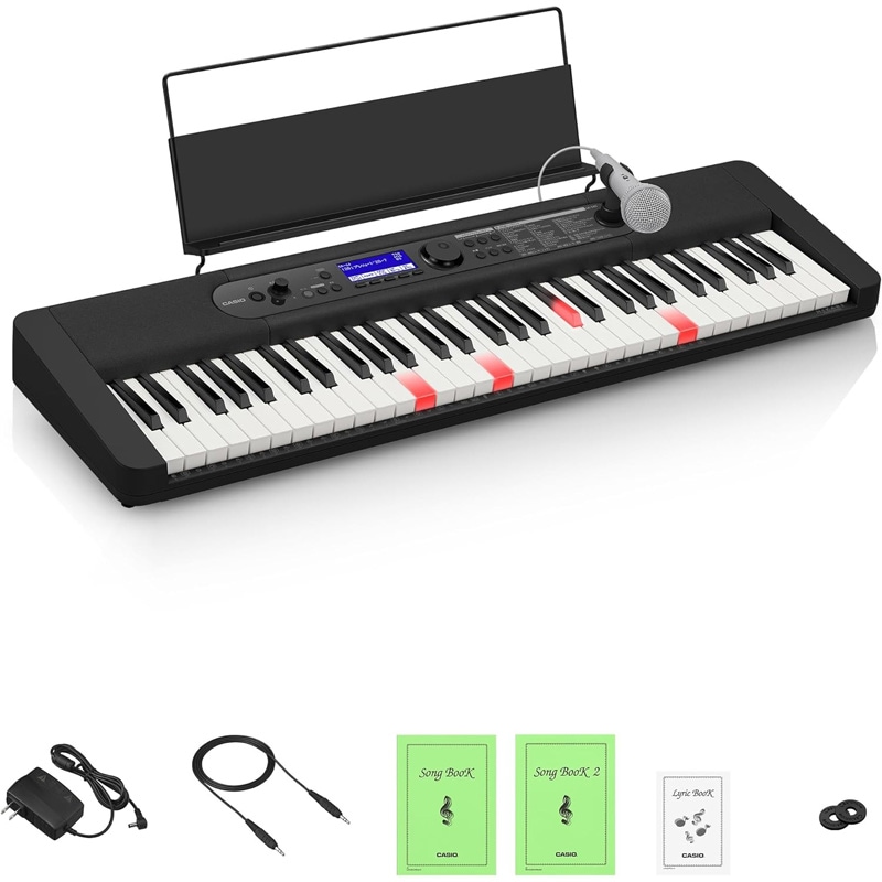 CASIO Casiotone 光ナビゲーション キーボード 61鍵盤 LK-… CASIO LK
