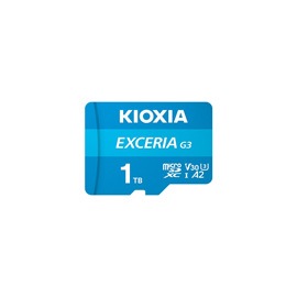 KIOXIA キオクシア EXCERIA G3 microSDXC 1TB KMU-C001T UHS-I U3 V30 A2 高速メモリーカード