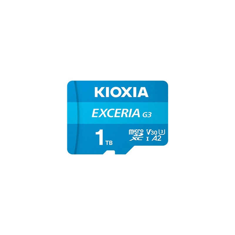 KIOXIA キオクシア EXCERIA G3 microSDXC 1TB KMU-C001T UHS-I U3 V30 A2 高速メモリーカード