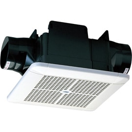 TAKASU 高須産業 天井用換気扇 TK-225RN 2室同時換気 格子パネルタイプ 開口225-240mm パイプ径100mm
