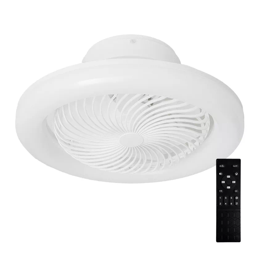EL-60035 Pure Luxe 首振りシーリングファンライト 8畳 LED DCモーター