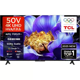 TCL V6Cシリーズ 50インチ 4K液晶テレビ 50V6C Google TV 120Hz VRR
