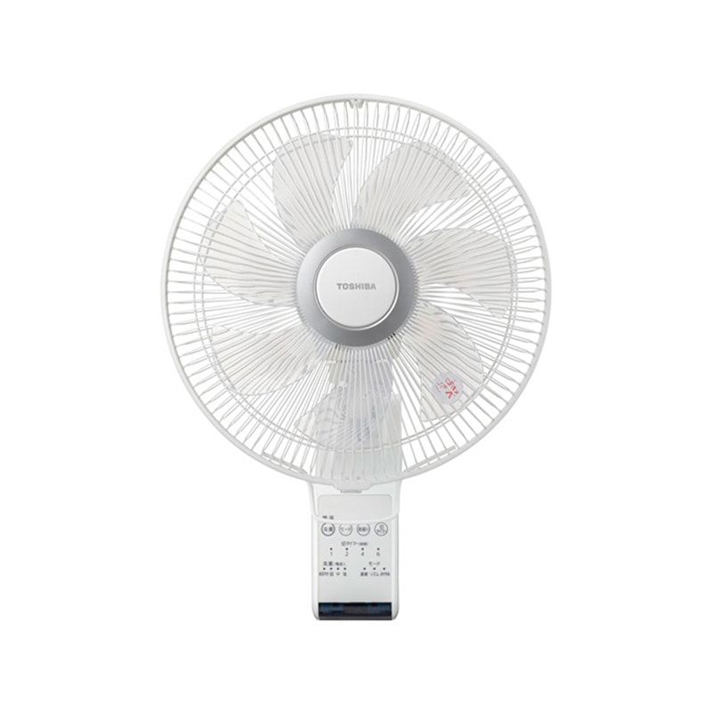 Toshiba 東芝ライフスタイル 壁掛け扇風機 TF-30RK29-W ホワイト 30cm 7枚羽根 リモコン付