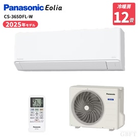 パナソニック エアコン エオリア Fシリーズ 12畳 3.6kW 100V CS-365DFLの商品画像