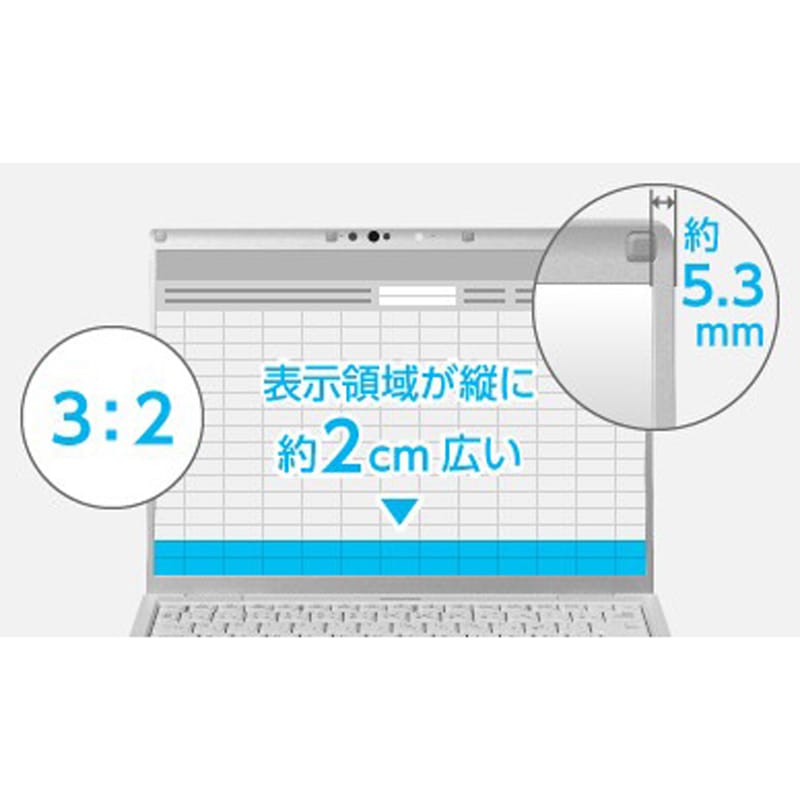 パナソニック Let's note FV4 CF-FV4RFAAS 14型QHD ノートPC 第13世代 Core i5-1345U メモリ16GB SSD256GB SIMフリー