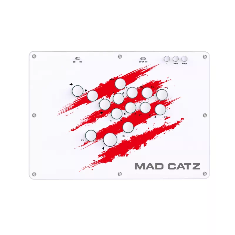 Mad Catz N.E.K.O.K.O. レバーレスコントローラー アケコン GAPCCAINWH003-0 ホワイト