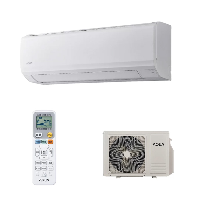 アクアAQA-JS406A2　１４畳用2026年新品未使用　引き取り値引きあり AQA-JS406A2-W アクア エアコン 14畳 4.0kW 200V ダブル凍結クリーン
