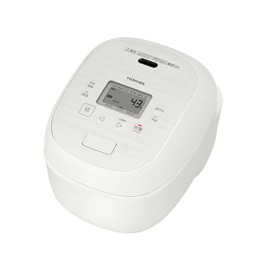 東芝 真空IH炊飯器 RC-10RXB-W 5.5合 炎匠炊き 銅かまど丸釜 ミルキーホワイト