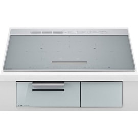 三菱電機 3口IHクッキングヒーター CROSS-TOPシリーズ CS-A207-S 75cm マットシルバー