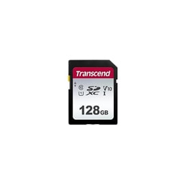 Transcend トランセンド TS128GSDC300S 128GB SDXCカード Class10 UHS-I U1 V10 高速メモリーカード