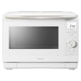 東芝 過熱水蒸気オーブンレンジ 石窯ドーム ER-D90B-W 26L ワイドフラット 1000W