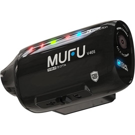 MAXWIN MUFU MF V40SB W バイク用ドライブレコーダー 前後2カメラ 2K WiFi 防水 防塵 ヘルメット装着