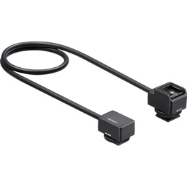 SONY ソニー VMC-SA1 カメラ用シューオーディオ延長ケーブル 600mm延長ケーブル ブラック 撮影機材拡張用