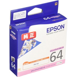 EPSON エプソン 純正 インクカートリッジ ICVLM64 桜 ビビッドライトマゼンタ PX-5V対応